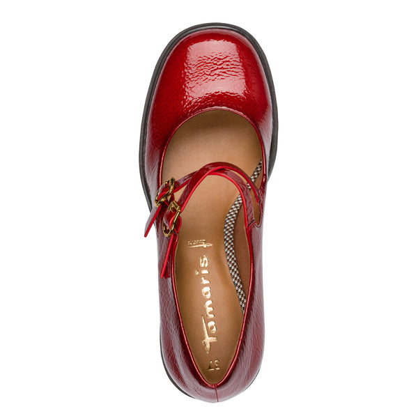 Tamaris | Patent Shoe | 22459 | Red