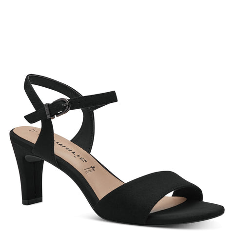 Tamaris Kitten Heel 28028| Black