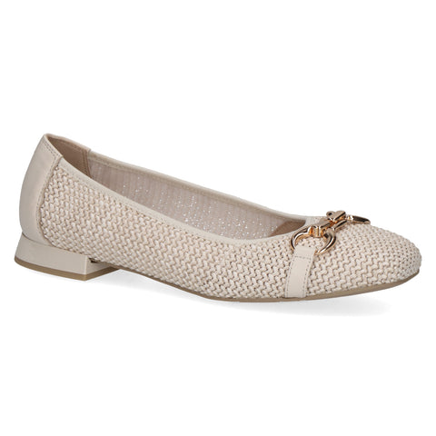 Caprice | 22503 | Ballerina Pump | Off-white