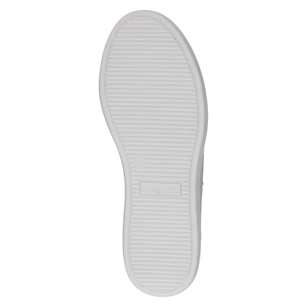 Caprice | 23706 | Zip - Up Trainer | Patent White