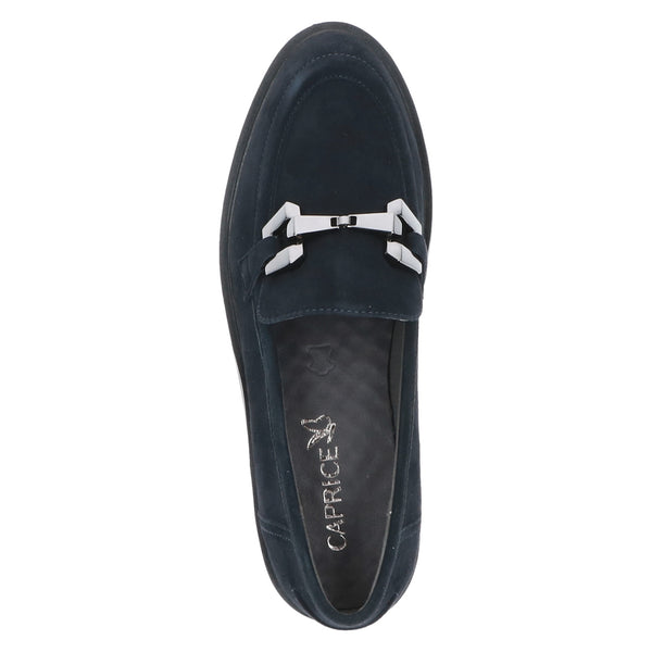 Caprice / 24200 Chunky Suede Loafer /. Ocean