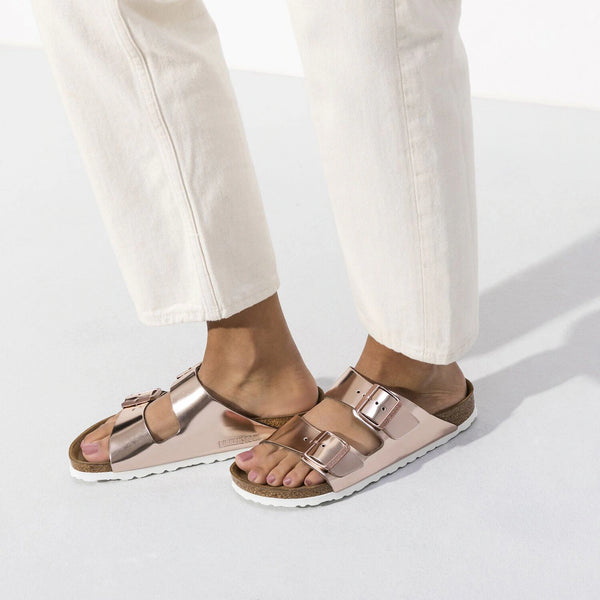 Arizona Natural Leather | Soft Footbed | Metallic Copper | ONLINE EXCLUSIVE