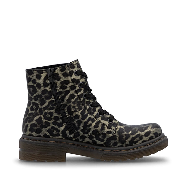 Rieker | 78240-90 Leopard Chunky Ankle Boot