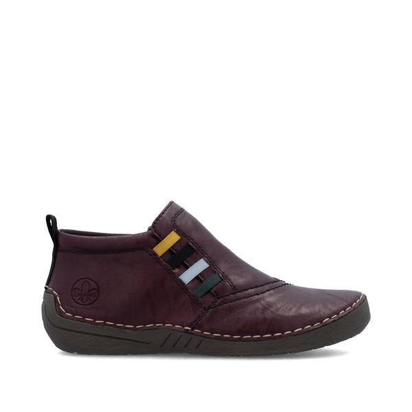 Rieker | Low Ankle Boot | 52584-30 | Dark Red