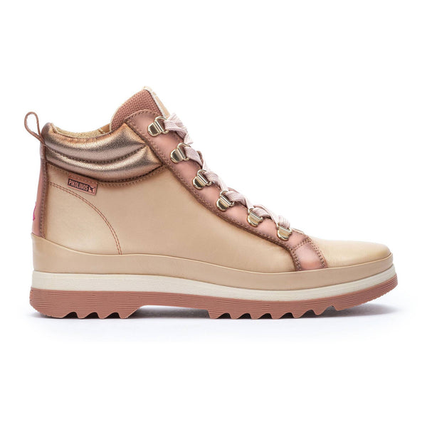 Pikolinos | Vigo Charity Ankle Boots | W3W-8564CPC1 | Cream/Pink