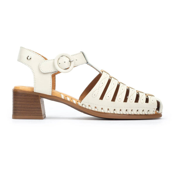 Pikolinos | Romana W9G-1577 Heeled Sandal | Cream
