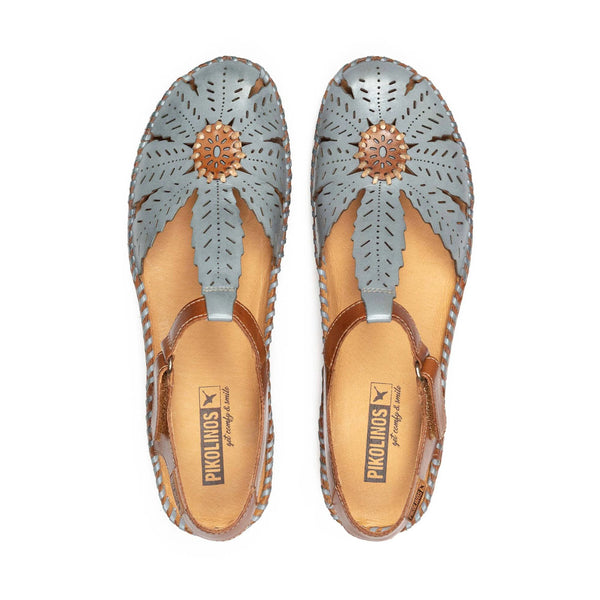Pikolinos | P.Vallarta 655-0841C1 Closed Toe Sandal | Denim