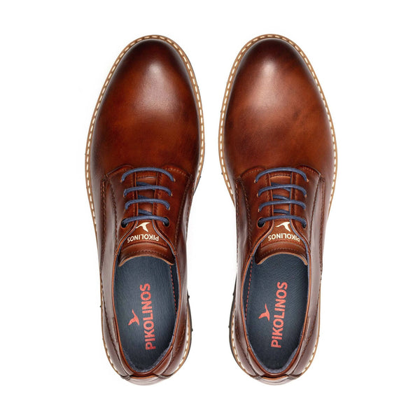 Pikolinos | Alarcon Lace - Up Shoe | M7D-4289 | Cognac