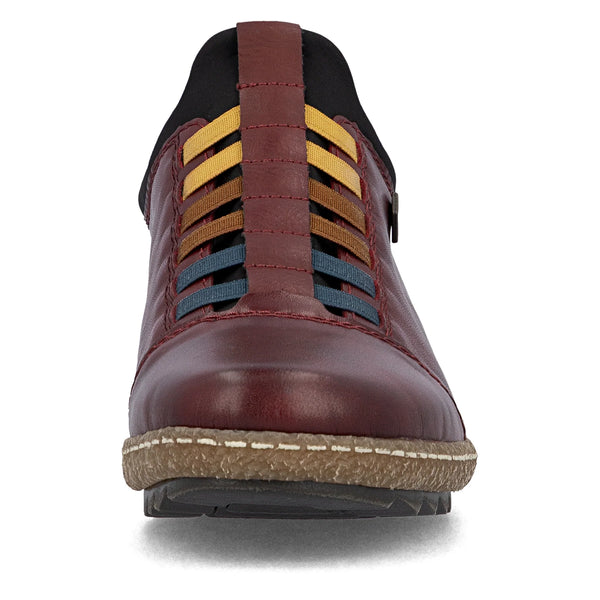 Rieker | L7562-35 Ready2GO Slip On Shoe | Dark Red