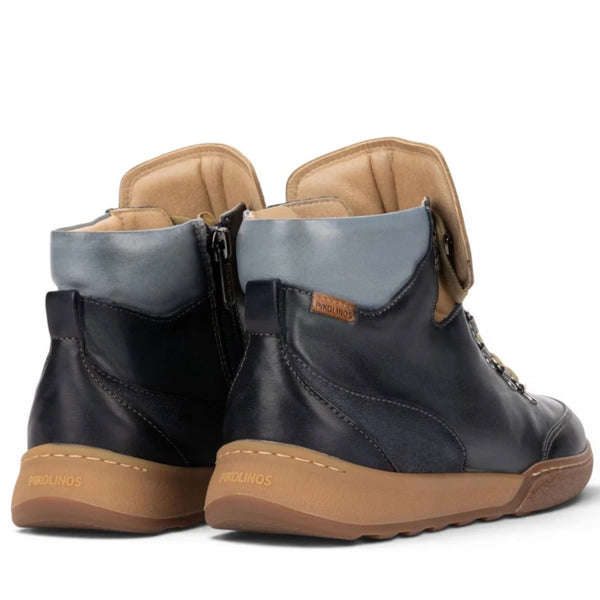 Pikolinos | Viana W7C - 8582C1 Ocean | Women’s Sporty Leather Ankle Boot