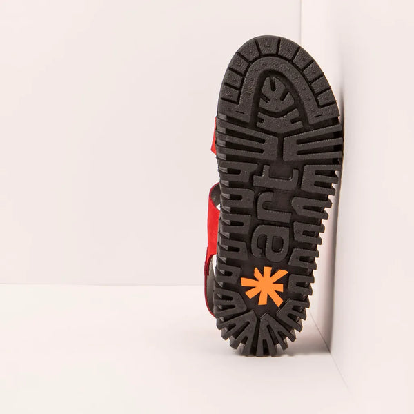 Art | Brighton Sandal 1573 | Nubuck Red