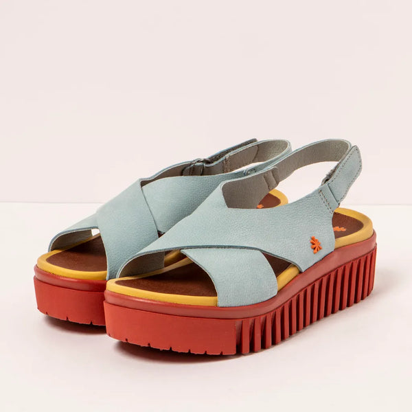 Art | Brighton Sandal 1574 | Hawaii Blue/Brick