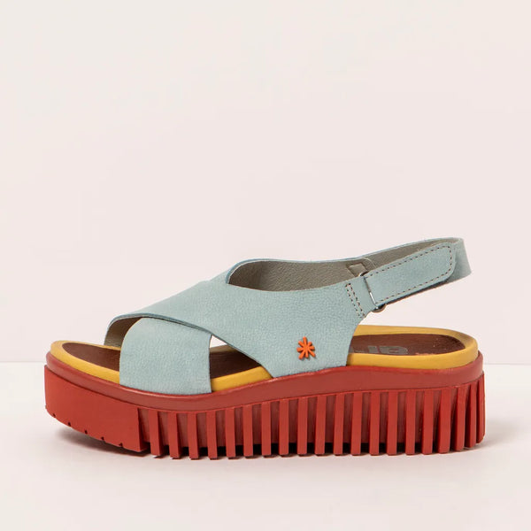 Art | Brighton Sandal 1574 | Hawaii Blue/Brick