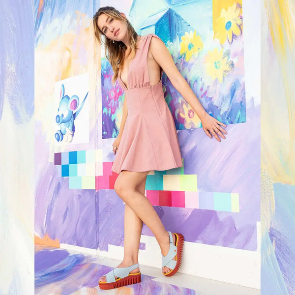 Art | Brighton Sandal 1574 | Hawaii Blue/Brick