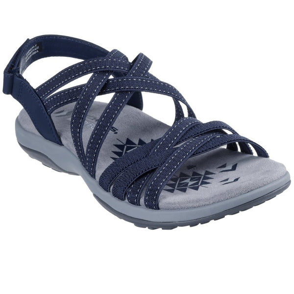 Summer Getaway Navy Skechers Sandals