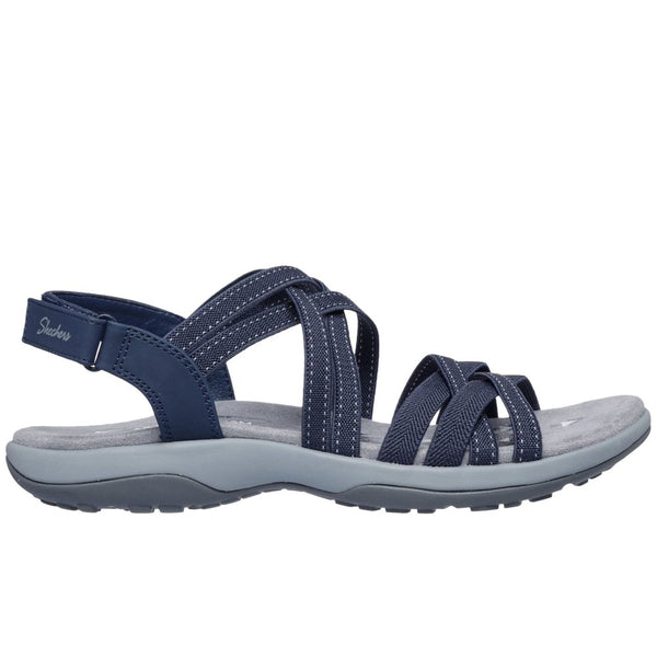 Summer Getaway Navy Skechers Sandals