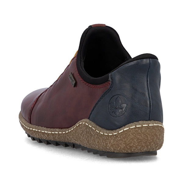 Rieker | L7562-35 Ready2GO Slip On Shoe | Dark Red
