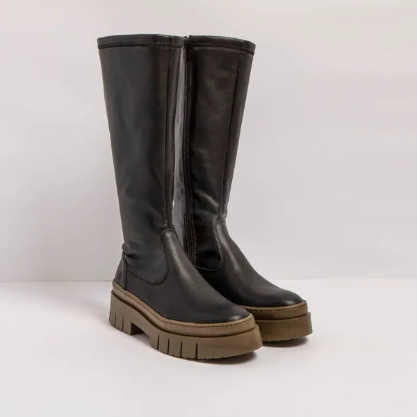 Art | ONLINE EXCLUSIVE | 1956 Retro Long Boot | Nappa | Black/Bronze