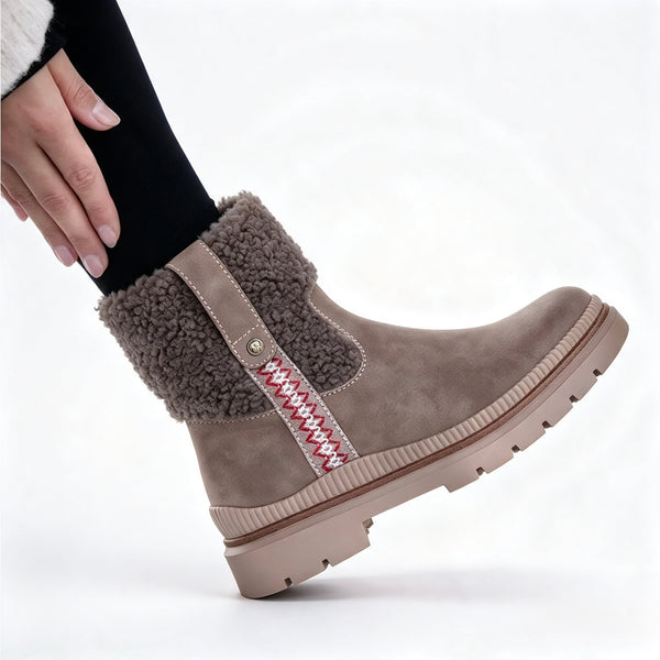 Lunar | Dawn Taupe Ankle Boot | GLB240TP3