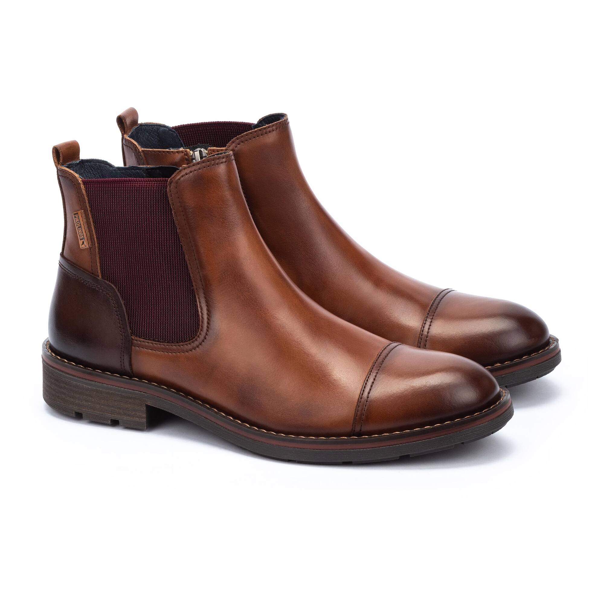 Pikolinos | York Chelsea Boot | M2M-8022 | Cognac