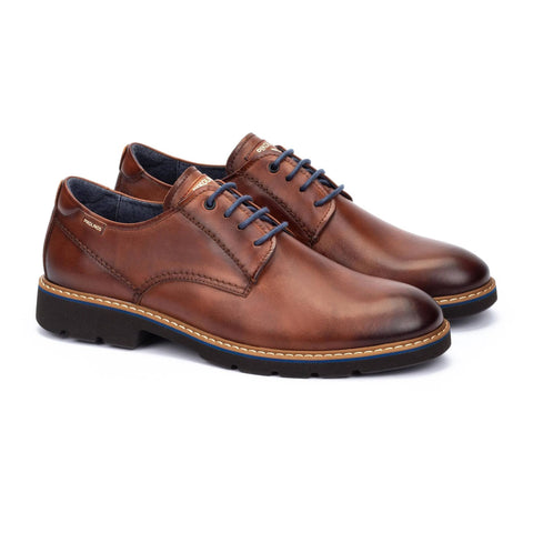 Pikolinos | Alarcon Lace - Up Shoe | M7D-4289 | Cognac