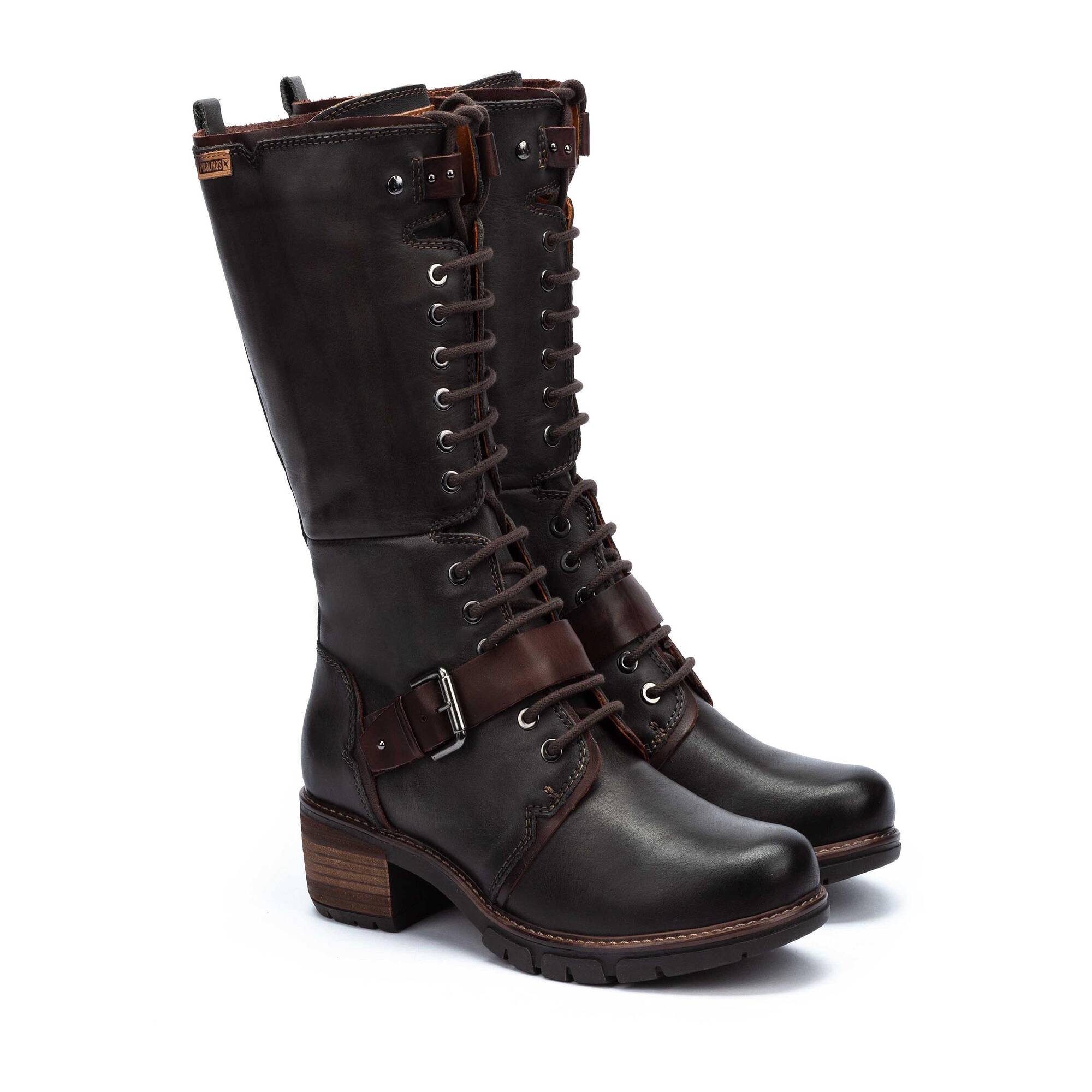Pikolinos | San Sebastia Knee Boots | W1T-9624 | Lead