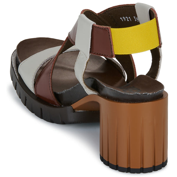 Art | Malibu Heeled Sandal 1921 | Bordeaux/Cream