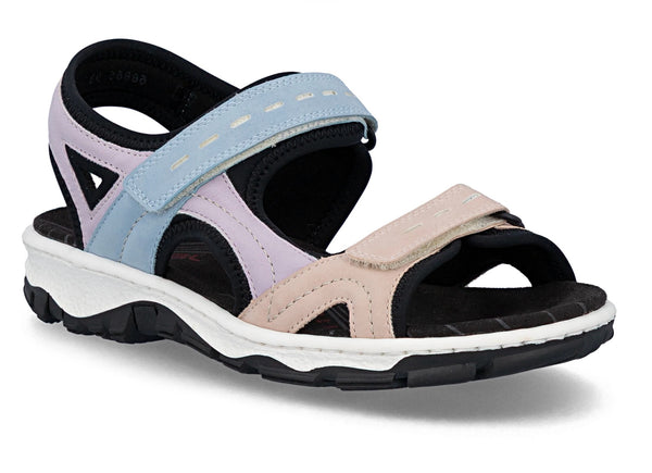 Rieker| Women’s Walking Sandal - Multi | 68866-93