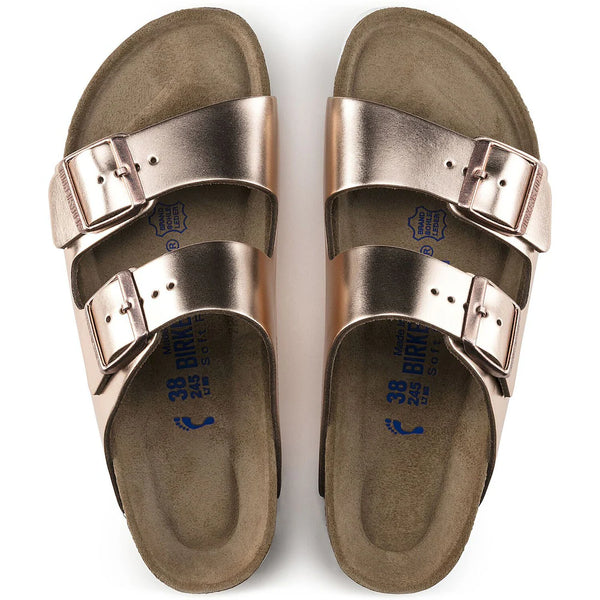 Arizona Natural Leather | Soft Footbed | Metallic Copper | ONLINE EXCLUSIVE