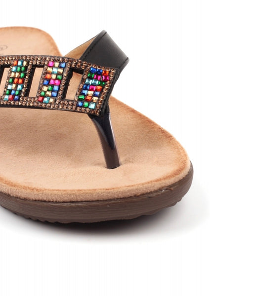 Lunar | Abigail II Black | Sandal