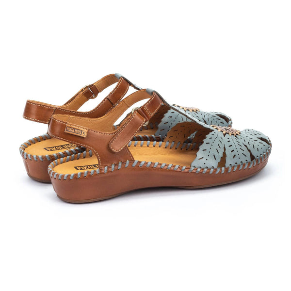 Pikolinos | P.Vallarta 655-0841C1 Closed Toe Sandal | Denim