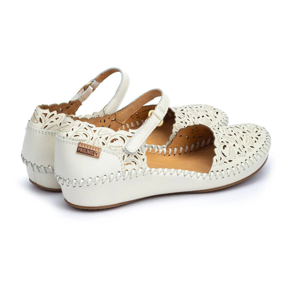 Pikolinos | P.Vallarta 655-0906 Closed Toe Sandal | Cream