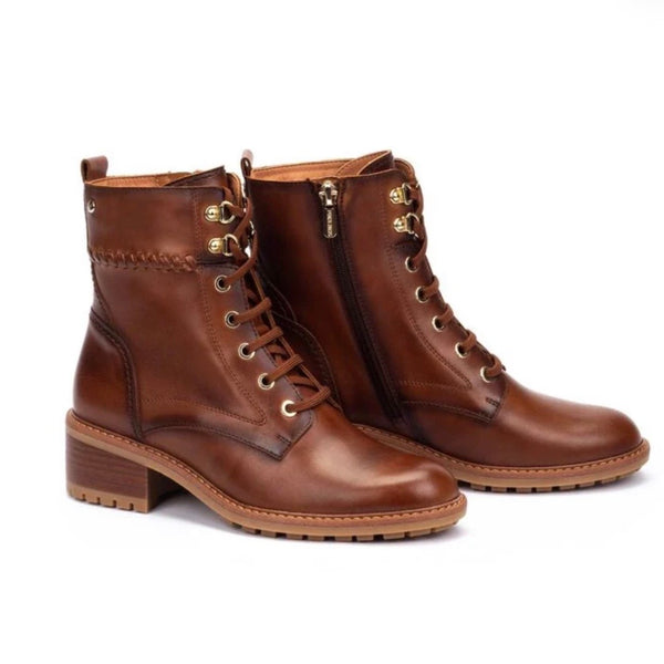 Pikolinos | Medina WOD-8672 Cuero | Women’s lace up Ankle Boot