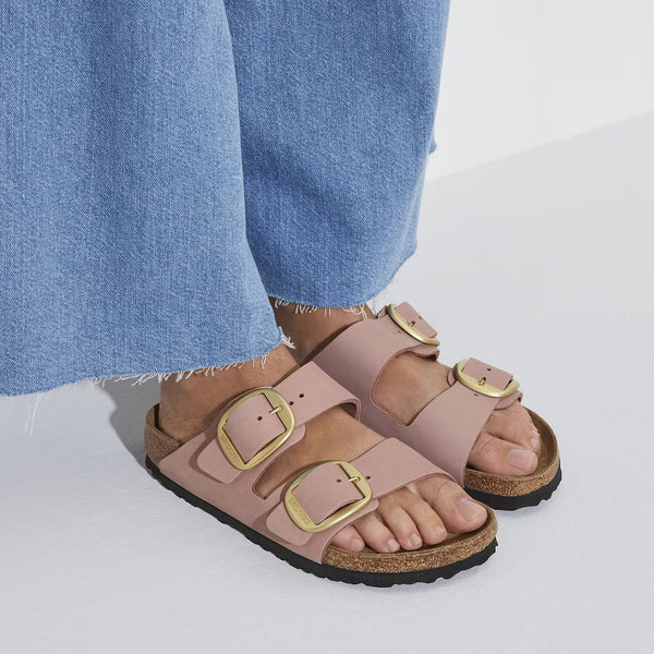 Arizona Big Buckle | Nubuck Leather | Old Rose | ONLINE EXCLUSIVE