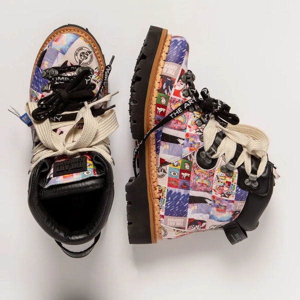 ART | Roma Special Edition Anniversary Lace Up Boot | Multi