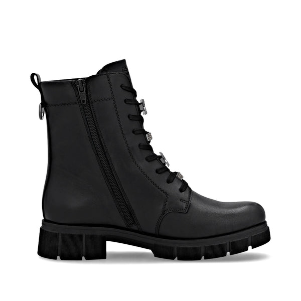 Remonte | Chunky Embellished Detail Ankle Boot | D2S73-00 | Black
