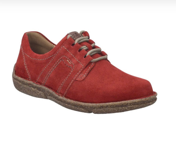 Josef Seibel | Neele 44 | Red lace up Shoe