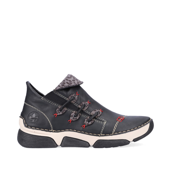 Rieker | 45983-00 Casual Ankle Boot | Black Multi