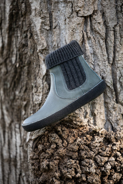 El Naturalista | N6062 | Alpine Grass Petrol / Tami | Barefoot Ankle Boot