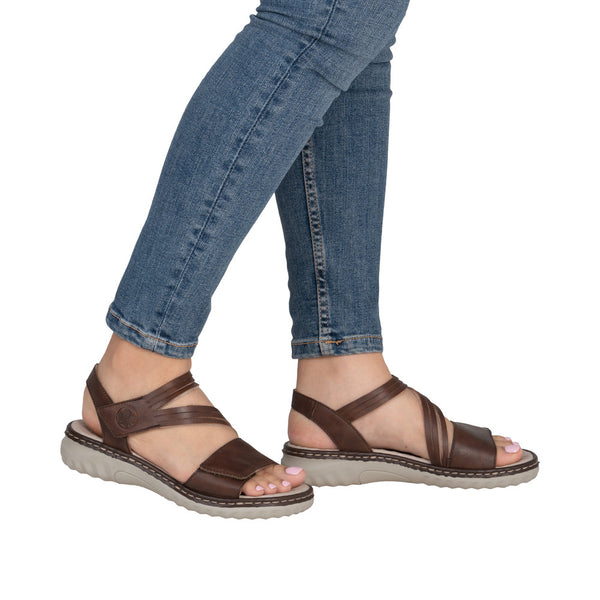 Rieker | Women’s  Leather Sandal - 60464-22