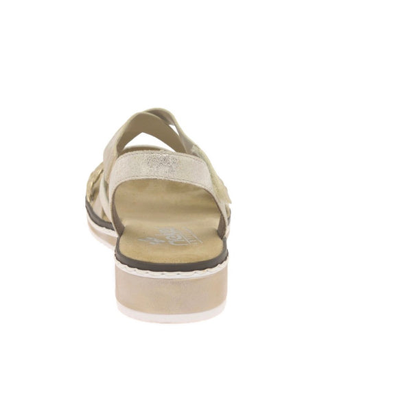 Rieker | Women’s Sandal - V3663-90 | Gold