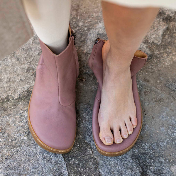El Naturalista | N5918 | Soft Nappa Amarone/ Origen | Barefoot Ankle Boot