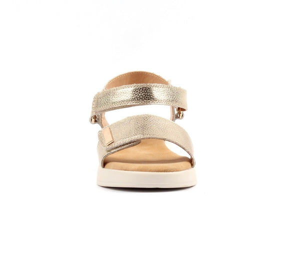 LUNAR | Lark Gold | Leather Sandal