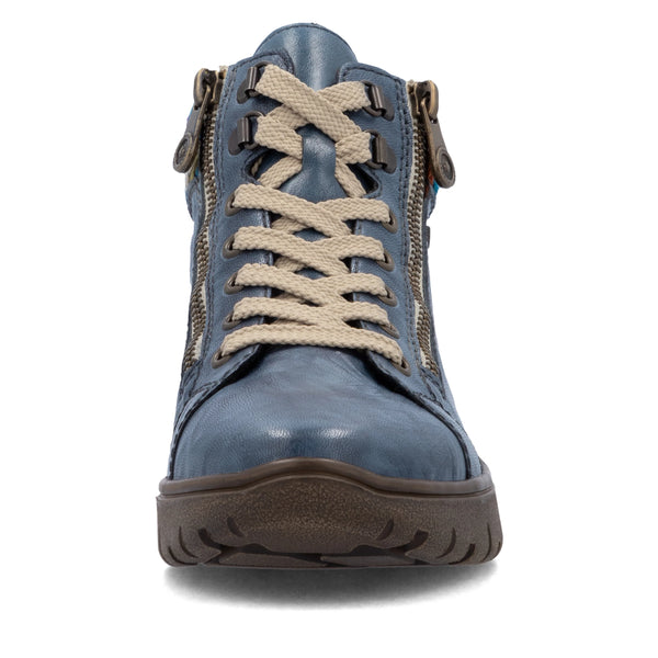 Rieker | N1305-14 Water Repellent Casual Ankle Boot | Blue