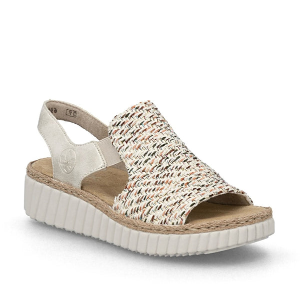 Rieker | Women’s Wedge Sandal | 69276-60