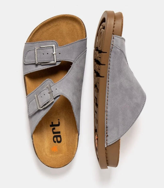 ART| Kassel Nobuck Denim 2020 | Slider Sandal