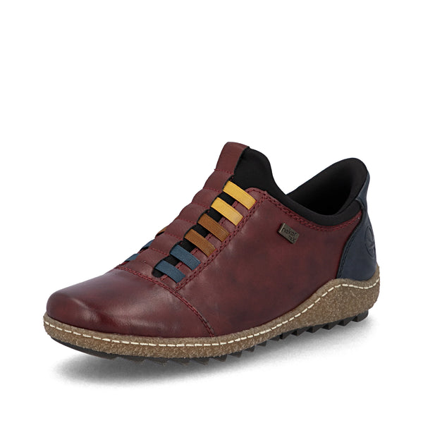 Rieker | L7562-35 Ready2GO Slip On Shoe | Dark Red