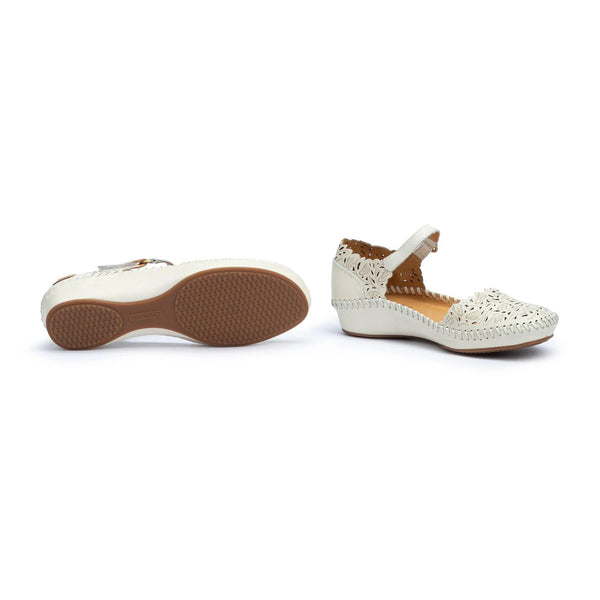 Pikolinos | P.Vallarta 655-0906 Closed Toe Sandal | Cream