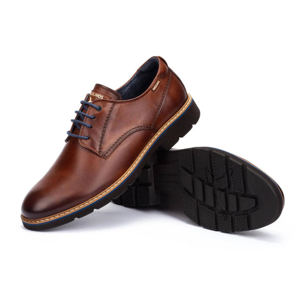 Pikolinos | Alarcon Lace - Up Shoe | M7D-4289 | Cognac