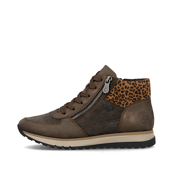 Rieker | 49040-24 Zip Trainer Boot | Brown